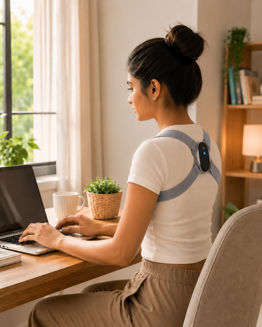 ELIZAUX Smart Posture Correction Reminder with Vibration