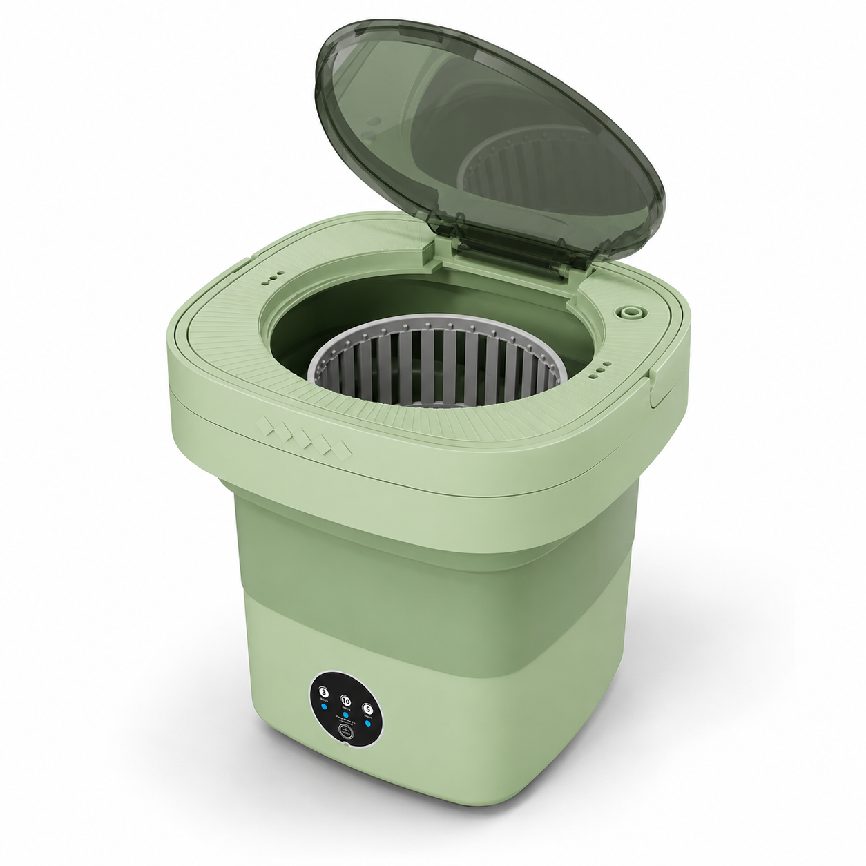 ELIZAUX Foldable Mini 7L Washing Machine for Small Clothes | Travel | Baby Care