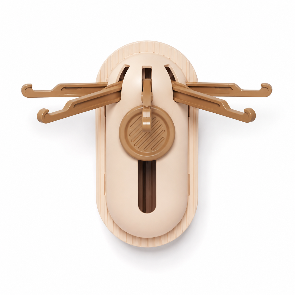 Elizaux Space-Saving Foldable Wall Hook, 5 Arms, Self-Adhesive