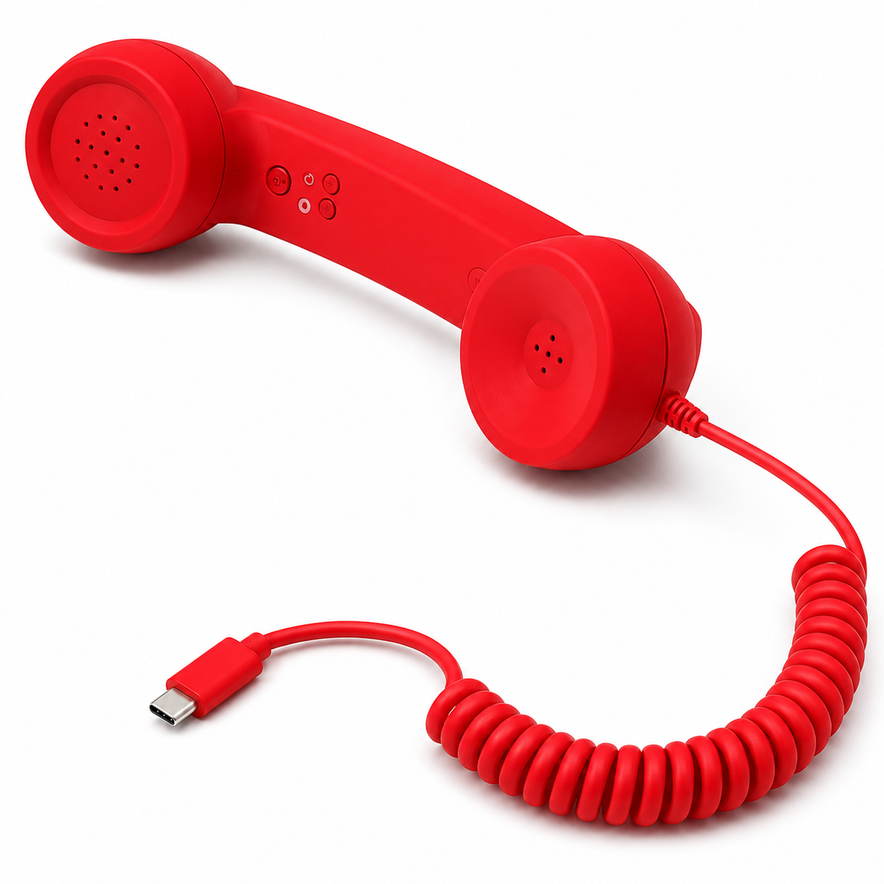ELIZAUX INDIA Retro Phone Handset Type-C for Smartphones